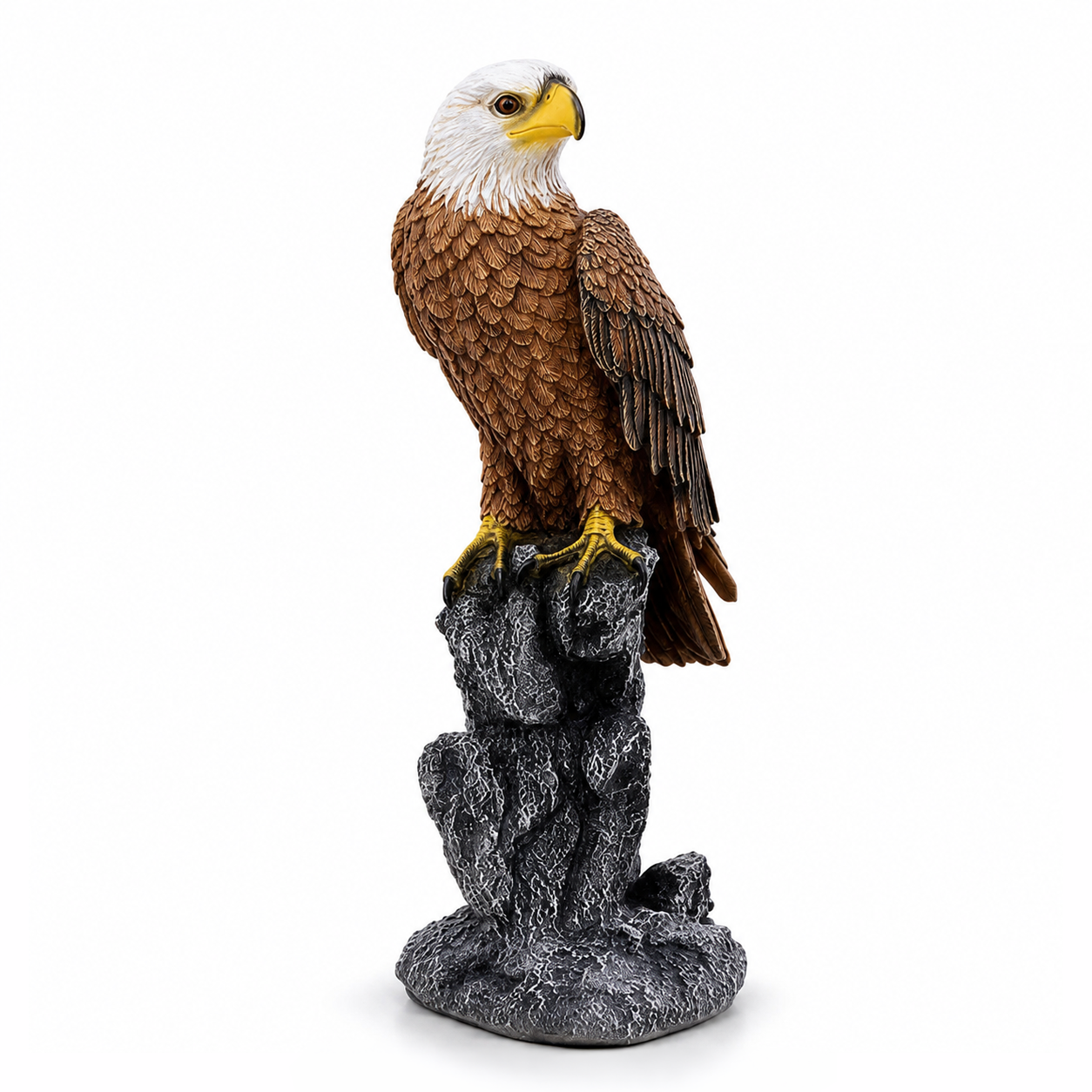 Bald Eagle Garden Statue