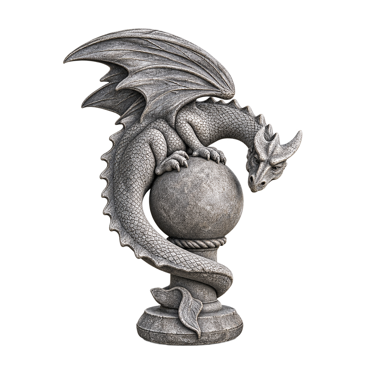 Majestic Right-Facing Sentry Dragon Guardian