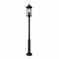 Black Outdoor Pier Light
