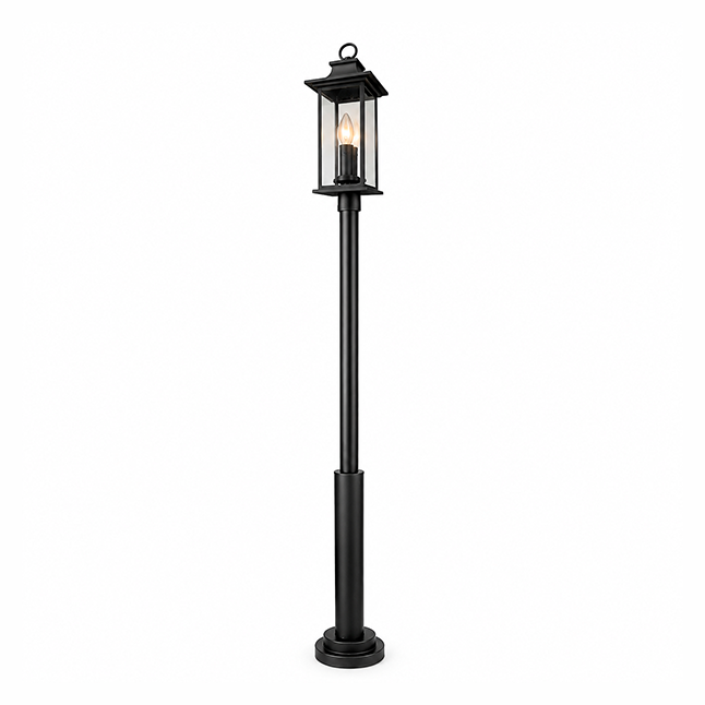 Black Outdoor Pier Light