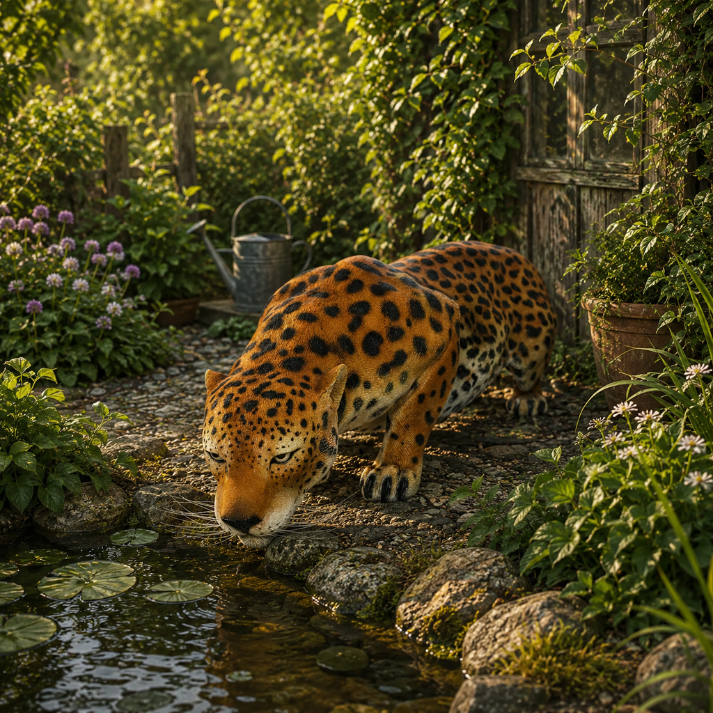 Fierce Prowling Spotted Jungle Jaguar
